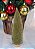 Enfeite Árvore Natal de Mesa Dourada Decoração 25cm 1Un - Imagem 2