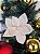 Galho Decorativo Àrvore Natal Poinsetia Bege Pérola 1Un - Imagem 2
