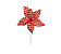 Galho Decoração Natal Poinsetia Vermelho 1Un - Imagem 1
