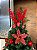 Galho Decoração Natal Poinsetia Vermelho 1Un - Imagem 4