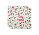 Guardanapo Papel Ramos e Frutinhas Feliz Natal 33x33cm 20Un - Imagem 1