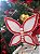 Galho Decorativo Borboleta Branco/ Vermelho Veludo Natal 1Un - Imagem 2