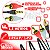 Cabo de Audio Auxiliar P2 x 2 Rca Adaptador Estéreo 1,8m - Imagem 6