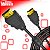 Cabo Hdmi 1.4 Ultra Hd 3 Metros para Tv e Monitor 30hz - Imagem 7