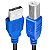 Cabo para Impressoras 2.0 Usb A Macho Usb B 1,5 Metros - Imagem 5