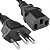 Cabo de Força Tripolar para Fontes CPU e TV 1,5 Metros - Imagem 3