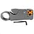 Alicate Descascador de Fio RF 58/59/62 Bicolor - Imagem 3