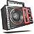 Rádio Retrô Recarregável Bivolt Portátil Am Fm Usb Sd - Imagem 2