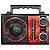 Rádio Retrô Recarregável Bivolt Portátil Am Fm Usb Sd - Imagem 3