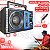 Rádio Retrô Recarregável Bivolt Portátil Am Fm Usb Sd - Imagem 7