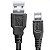 Cabo de Dados Micro Usb V8 Para Celular Android 1m - Imagem 4