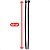 Abraçadeira Cinta Plástica Chicote 10cm Branca Kit 100 peças - Imagem 3