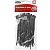 Abraçadeira Cinta Plástica Chicote 10cm Branca Kit 100 peças - Imagem 8
