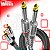 Cabo Auxiliar de Audio 2 Rca X 2 P10 Mono Profissional 1,80m - Imagem 8