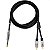 Cabo de Audio Profissional P10 Estéreo x 2 Plug Rca 1,8m - Imagem 4