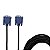 Cabo Vga Db15 Para Monitor Lcd Pc Tv Led Projetor 3 Metros - Imagem 1