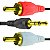 Cabo P2 Estéreo para 2 Rca Conexão Audio 1,80m - Imagem 2