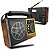 Rádio Retrô Recarregável Bivolt com Entrada Auxiliar, Alça e Cabo de Força - 4 Ohms - Imagem 3
