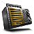 Rádio Recarregável Livstar Portátil AM FM USB SD CNN 2845RU - Imagem 2