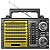 Rádio Recarregável Livstar Portátil AM FM USB SD CNN 2845RU - Imagem 5