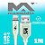 Cabo de Dados Carregador Usb Macho 3.1 1m para Tipo C USB3.1 - Imagem 4