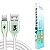 Cabo de Dados Carregador Usb Macho 3.1 1m para Tipo C USB3.1 - Imagem 5