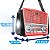 Rádio Retrô Recarregável com Bluetooth, USB, SD, AM/FM e Alto-Falante 3W – Bivolt Portátil - Imagem 5