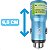 Carregador Turbo Power Veicular 2.0 Com 2 Portas Usb - Imagem 4