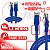 Cabo de Rede Montado Rj45 Azul 1,5 Metros - Imagem 5