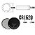 Baterias 3v Cr1620 Cartela Com 05 Unidades - Imagem 5