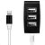 Carregador Rápido Turbo para Celular Tipo C com 3 Usb Extra - Imagem 4