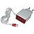 Carregador V8 Turbo com 3 Entradas Usb extra fonte - Imagem 1