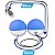 Kit 2 Caixa de Som Speaker para PC e Notebook Usb e P2 6w - Imagem 5