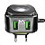 Carregador de Celular Micro Usb V8 com 2 Entrada Usb Rapido - Imagem 4