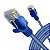 Cabo de Rede Rj45 Azul 30 Metros Montado - Imagem 2