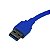 Cabo Extensor Usb com Parafuso 3.0 30cm Montado - Imagem 3