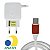 Carregador Tipo-C Rápido Turbo para Celular Usb Extra Branco - Imagem 7