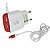 Carregador de Parede Rápido Turbo com 2 Usb Extra V8 - Imagem 6