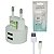 Carregador Completo Fonte Cabo Rápido Tipo C 2 Usb 1 Metro - Imagem 6