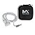 Fone de Ouvido com Microfone Emborrachado Maxmidia Branco - Imagem 7