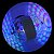 Lâmpada Dupla Globo de Iluminação Rotação Automática Led Rgb - Imagem 5