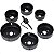 Kit de Serras Copo Conjunto Serrote Kit 6 Peças Profissional - Imagem 1