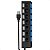 Hub Extensor Usb 2.0 7 Portas Pen Driver com Botão On Off - Imagem 4