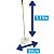 Mop Giratório Cesto de Inox Com Balde Centrifugador Limpeza 360° - Imagem 7