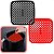 Forma Quadrada de Silicone para Air Fryer Reutilizável - Imagem 2