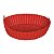 Cesto de Silicone para Reutilizável Air Fryer Redondo - Imagem 1