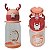 Garrafa D'Agua Infantil Desenho 600ml com Bico e Canudo - Imagem 9
