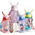 Garrafa D'Agua Infantil Desenho 600ml com Bico e Canudo - Imagem 1