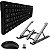 Kit para Notebook Suporte Base + Teclado e Mouse Sem Fio - Imagem 1