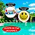 Kit Boia Infantil De Carro Para Piscina E Bola Smile Inflável - Imagem 2